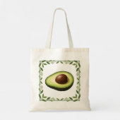 Tote Bag Avocat Botanique (Dos)