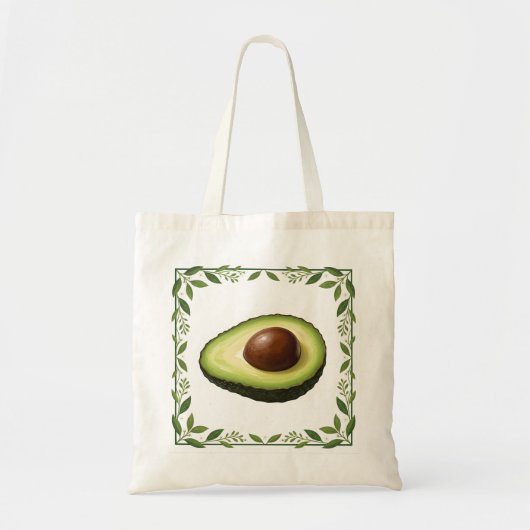 Tote Bag Avocat Botanique (Devant)