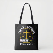 Tote Bag Avocat progrès Funny Avocat Chargement (Devant)
