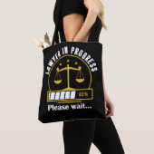 Tote Bag Avocat progrès Funny Avocat Chargement (De près)
