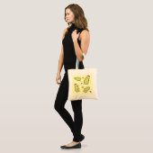 Tote Bag Avocats & Noël (Devant (modèle))