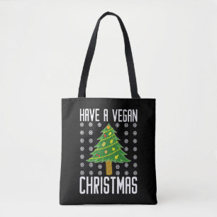 Tote Bag avoir des noël végétalien