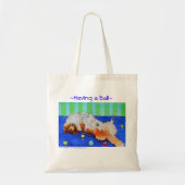 Tote Bag Avoir une boule (Devant)