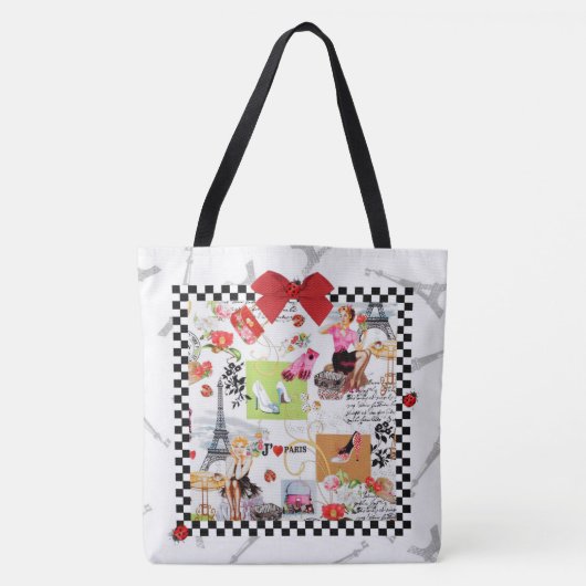 Tote Bag Avril à Paris 1er (Devant)