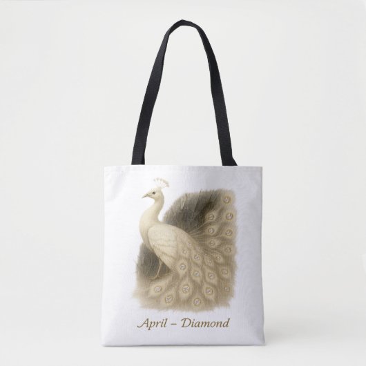 Tote Bag Avril - Peacock Diamond (Devant)