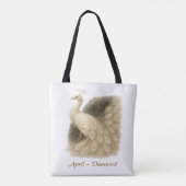 Tote Bag Avril - Peacock Diamond (Dos)