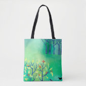 Tote Bag Avril Peinture Paysage (Devant)