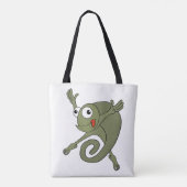 Tote Bag Awesome Chameleon (Dos)