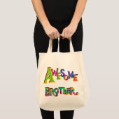 Tote Bag Awesome Frère T-shirts et cadeaux (Devant (produit))