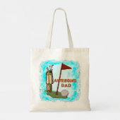 Tote Bag Awesome Golf Papa (Dos)