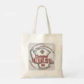 Tote Bag axiome infirmière chrétienne (Dos)