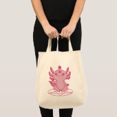 Tote Bag Axolotl Baphomet Pagan (Devant (produit))