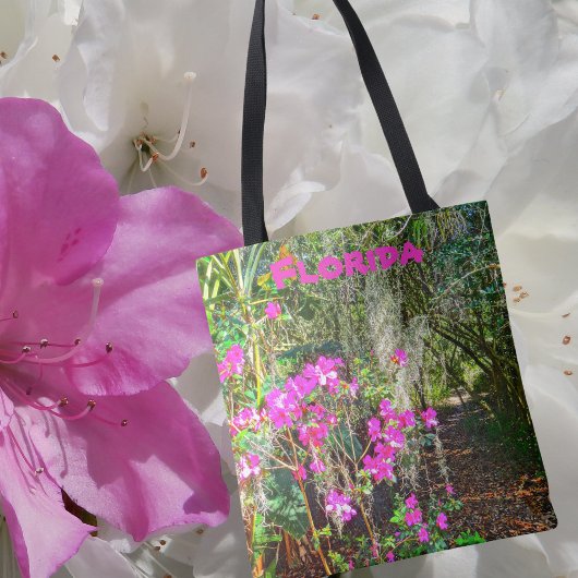 Tote Bag Azalea Path Bok Tower Gardens Lake Wales Floride