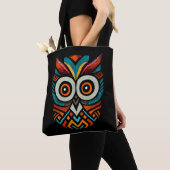 Tote Bag Aztec Owl (De près)