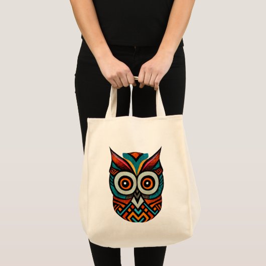 Tote Bag Aztec Owl (Devant (produit))