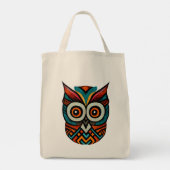 Tote Bag Aztec Owl (Dos)