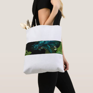 Tote Bag Azure Betta Fish