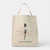 Tote Bag "B" Bleu Darner (Dos)