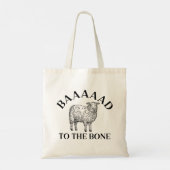 Tote Bag Baaaad À L'Os (Dos)