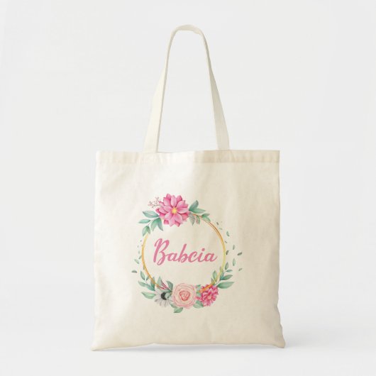 Tote Bag Babcia (Devant)