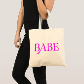 Tote Bag Babe Fourre-tout (Devant (produit))