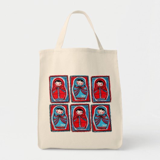 Tote Bag babushka fourre-tout (Devant)