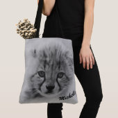 Tote Bag Baby Cheetah (De près)