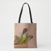 Tote Bag Baby Conure Parrots Oiseau (Devant)