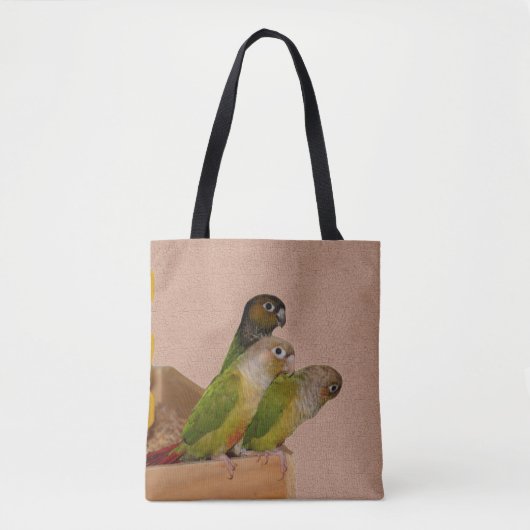 Tote Bag Baby Conure Parrots Oiseau (Devant)