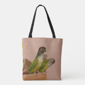 Tote Bag Baby Conure Parrots Oiseau (Dos)