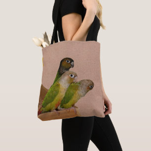 Tote Bag Baby Conure Parrots Oiseau
