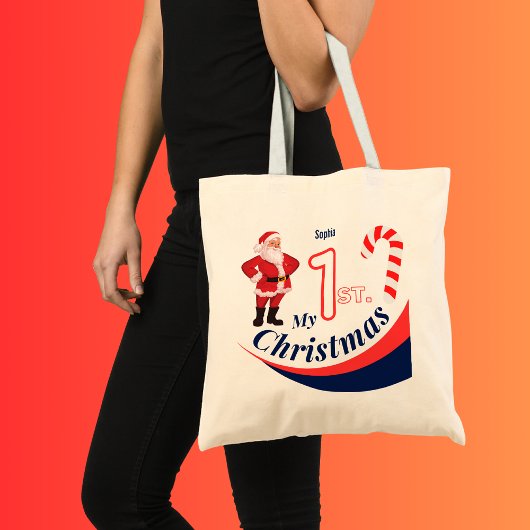 Tote Bag Baby de Noël "Mon 1er Noël"
