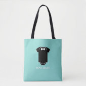 Tote Bag BABY Love Little Man Tuxedo Sprinkle Shower Party (Devant)