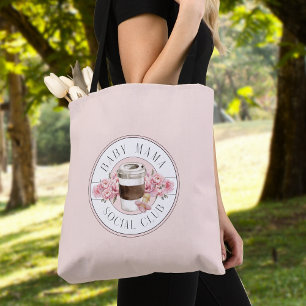 Tote Bag Baby Mama Social Club Rose