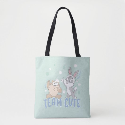 Tote Bag Baby TAZ™ & BUGS BUNNY™ Team Cute (Devant)