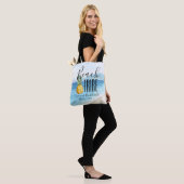 Tote Bag Bachelorette Beach Tribe Aquarelle Cadeau (Sur le modèle)