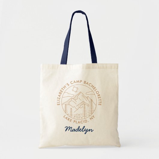 Tote Bag Bachelorette de montagne Camp Bachelorette (Devant)