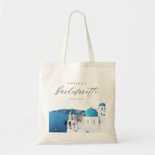 Tote Bag Bachelorte de destination Skyline de la GRÈCE SANT