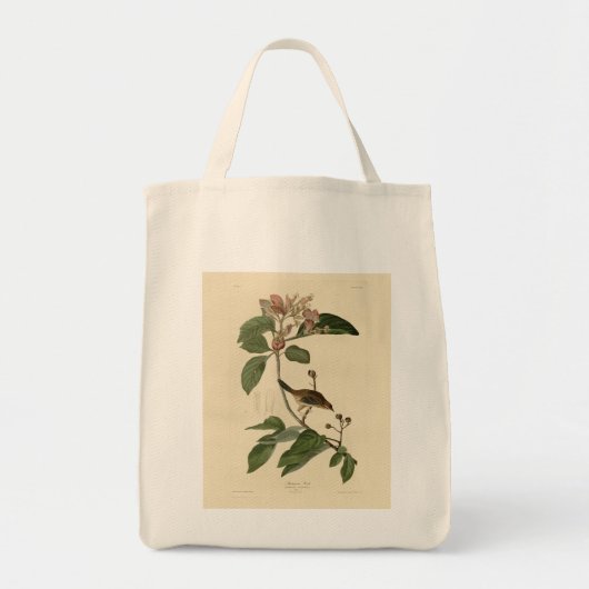 Tote Bag Bachman's Finch (Sparrow) Audubon Birds of America (Devant)