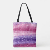 Tote Bag Backled de Purple and Pink (Dos)