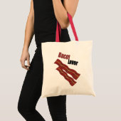 Tote Bag Bacon Lover (Devant (produit))