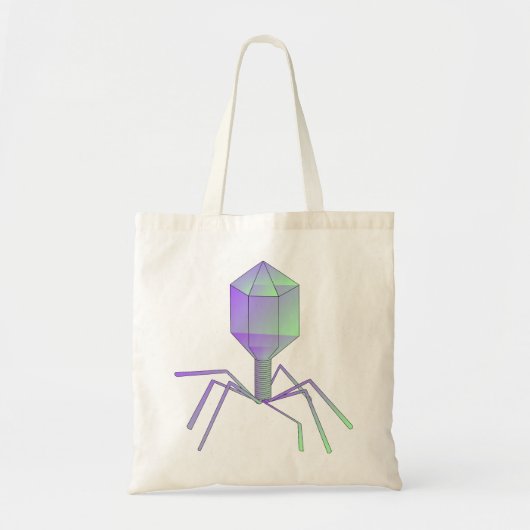 Tote Bag Bactériophage (Devant)