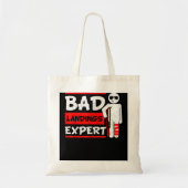 Tote Bag Bad Landings Expert Broken Bones Foot Blessure R (Devant)