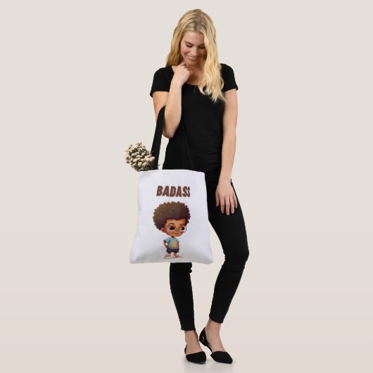 Tote Bag BADASS (Sur le modèle)