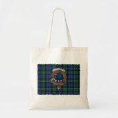 Tote Bag Badge de clan Arbuthnot Tartan Fourre-tout (Devant)
