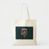 Tote Bag Badge de clan MacKenzie Tartan Fourre-tout (Devant)