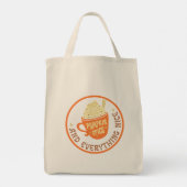 Tote Bag Badge de Pumpkin Spice (Dos)
