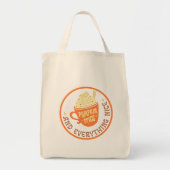 Tote Bag Badge de Pumpkin Spice (Devant)