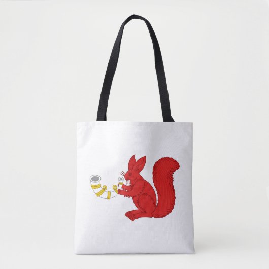 Tote Bag Badge du canton d'Akornebir Populace (Devant)