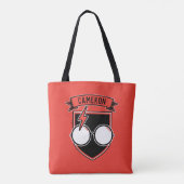 Tote Bag Badge HARRY POTTER™ personnalisé (Dos)